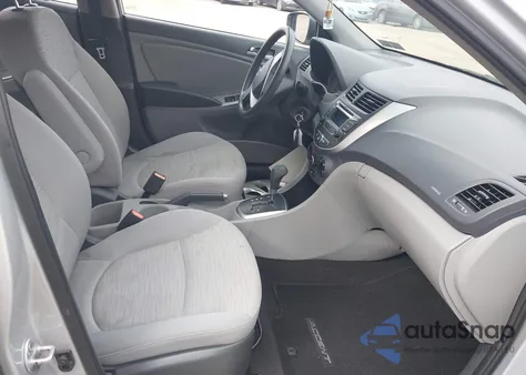 2016 Hyundai Accent Se z USA, uszkodzony, nr VIN KMHCT4AE9GU074456